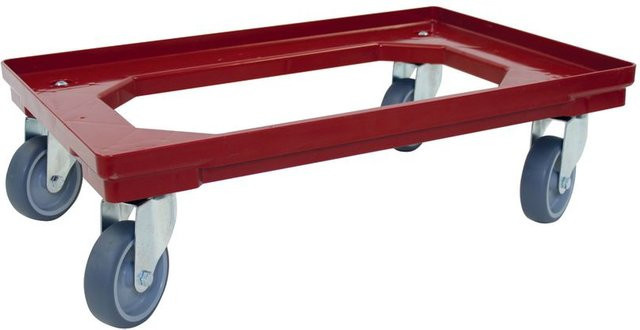 Schneider Transporttrolley für TOP-Box GN 1/1, rot, B/T/H: 41 x 61 x 18 cm - Bild 1