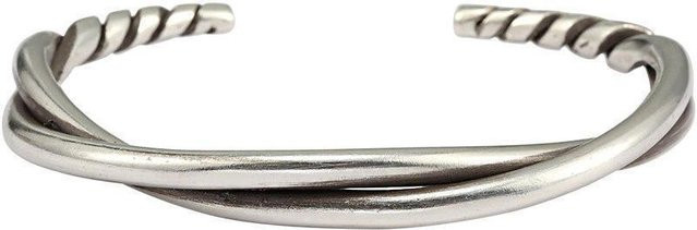 YIRAN Jewelry Armband, Kreuz-Twist-Geflecht, Legierung, white, Unisex - Bild 1