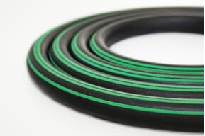 Semperit Supreme Vielzweckpremiumschlauch Schwarz mit 3 grünen Streifen, Durchmesser: 13 mm, Innendurchmesser: 4,0 mm, Länge: 50 m, 20 bar - Bild 1
