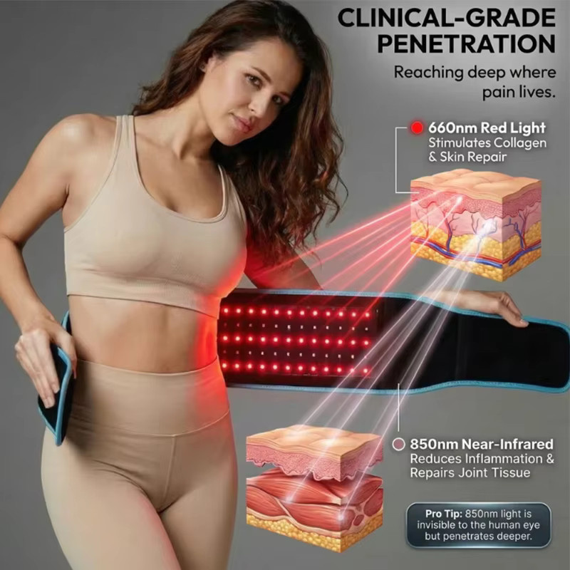 VamsLuna Rotlichttherapiegürtel, Schwarz - Bild 2