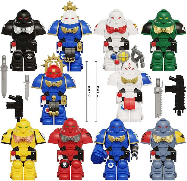 Bandai Ritter Soldaten Legion, Actionfiguren, Bausatz, Kunststoff, Bunt / Mehrfarbig - Bild 1
