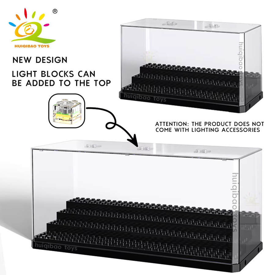 HUIQIBAO TOYS Display Box für Modell Sammlung Bausteine - Bild 3