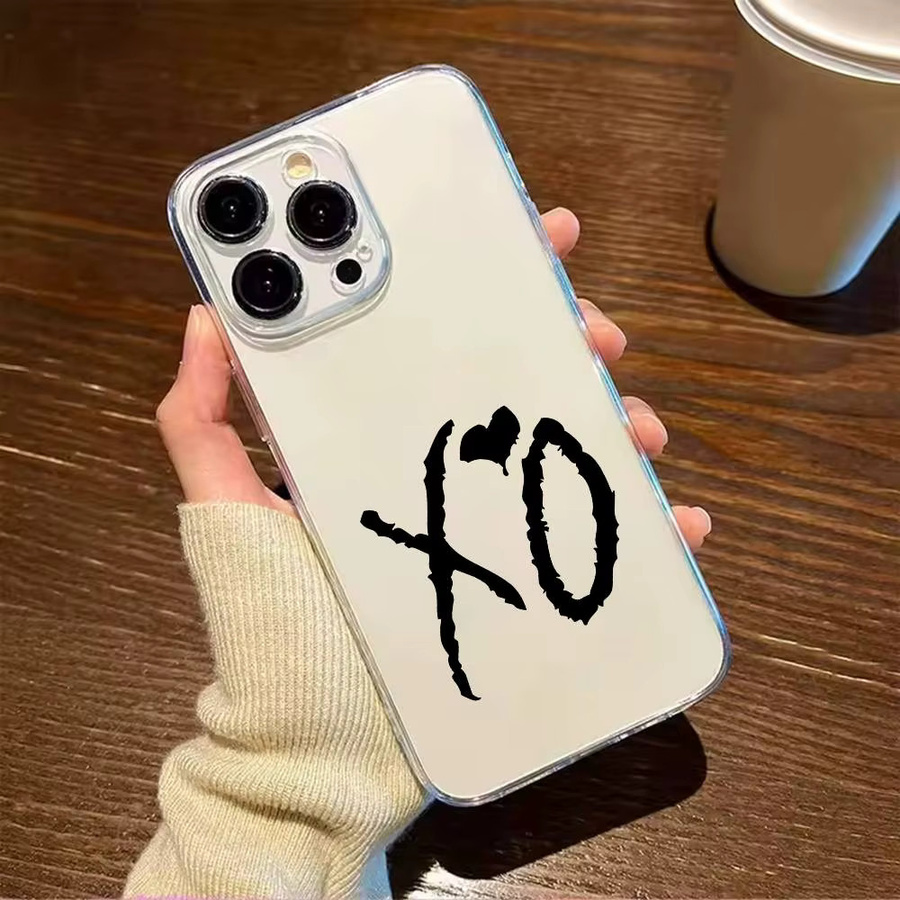Transparente Handyhülle von The Weeknd XO für Apple iPhone 17 16 15 14 13 12 11 Pro Max Plus Mini - Bild 2