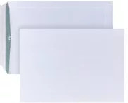 POSTHORN Versandtasche DIN B5 aus Papier, selbstklebend, weiß, Breite: 25,0 cm, Höhe: 17,6 cm - Bild 1