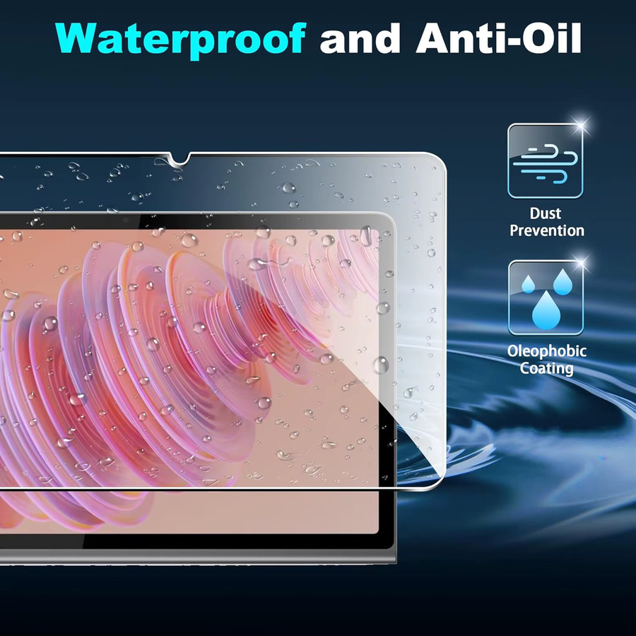 Lenovo Tab Plus 11,5 Zoll 2024 Schutzfolie aus gehärtetem Glas, transparent, 9H Anti-Scratch Display-Schutzfolie - Bild 2