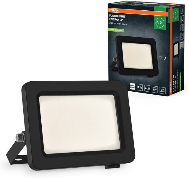 OSRAM LED Außenstrahler Floodlight 10W 4000K Dunkelgrau IP65 - Bild 2