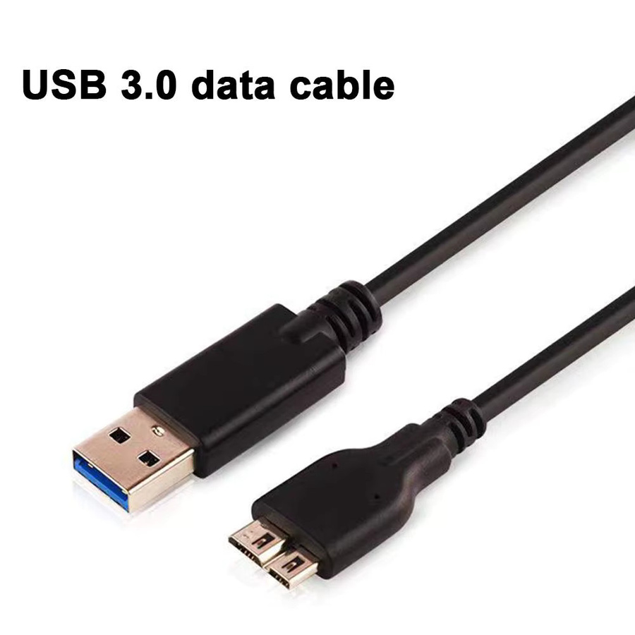 USB 3.0 Typ A auf USB 3.0 Micro B Adapterkabel für externe Festplatten HDD in Schwarz - Bild 5