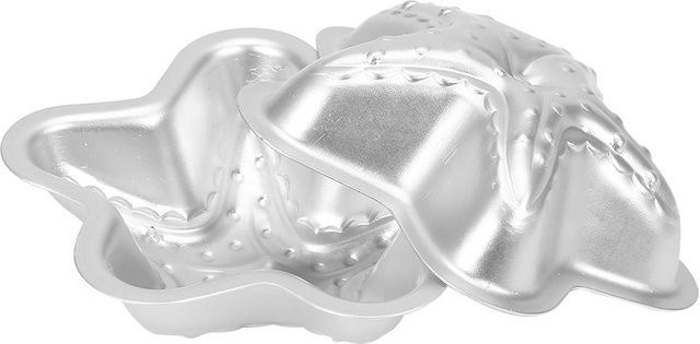DIYelecs 2er Set Handgefertigte Badekugelformen aus Aluminiumlegierung für DIY Bastelarbeiten in Grau und Silber - Bild 1