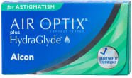 Alcon Air Optix plus HydraGlyde torische Monatslinsen, 6 Linsen - Bild 1