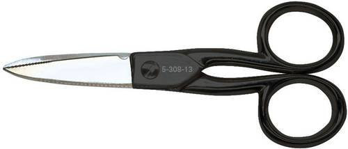Bernstein Telefonschere und Kabelschere 5-308-13, silber, Metall, gerade - Bild 1