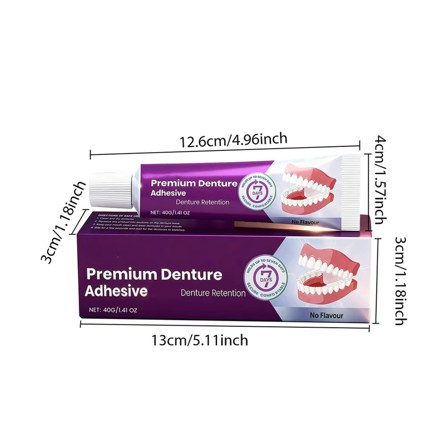 eelhoe Prothesen-Klebecreme, 40 g - Bild 4