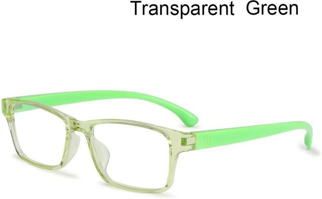 BEYIII2 Anti-Blaulicht-Brille Kinder, Silikon, Vollrand, rechteckig, beige - Bild 1