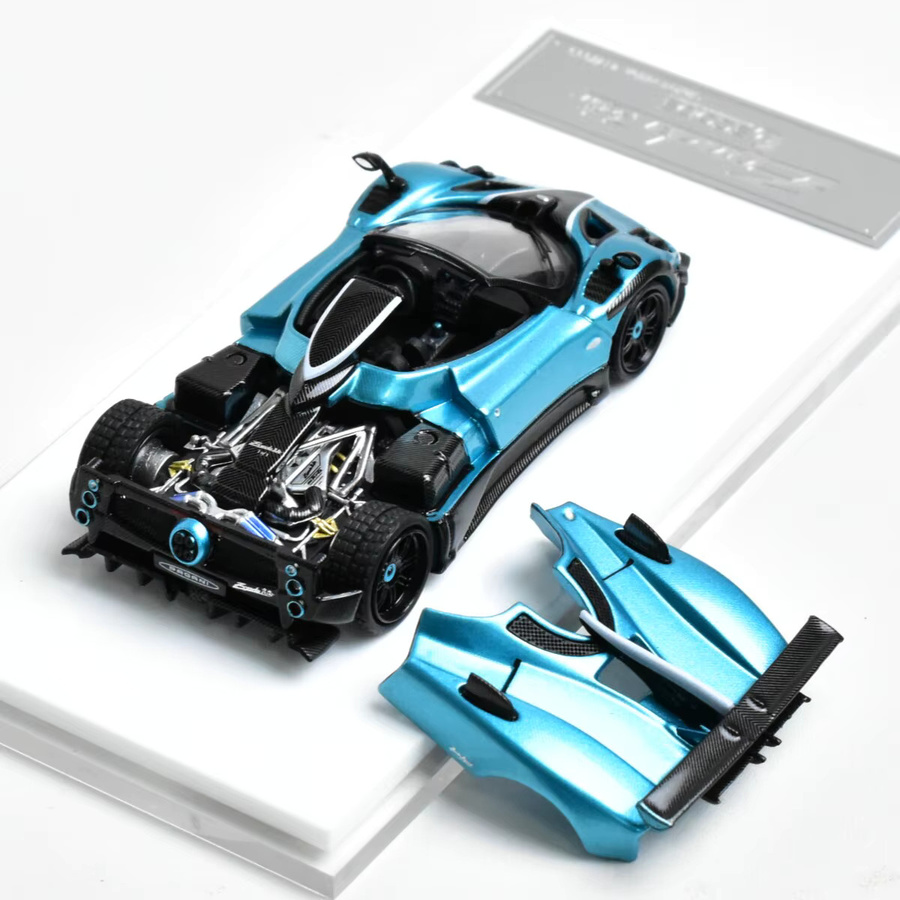TSM MODEL Pagani Zonda, Diecast Modellauto, 1:64, Blau, ab 14 Jahren - Bild 4