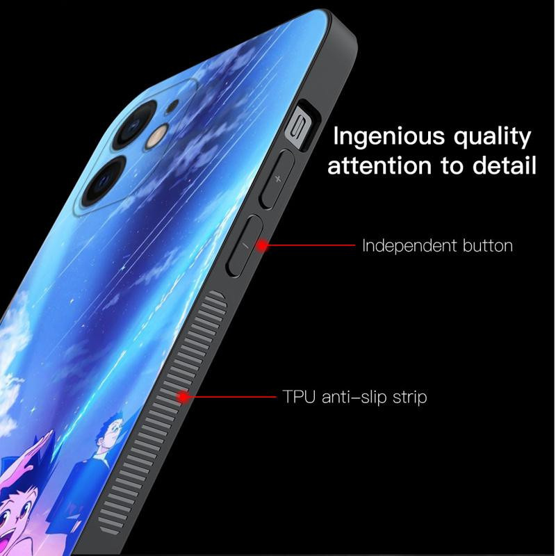 Handyhülle im Hunter x Hunter Killua Zoldyck Design für Apple iPhone 14 13 12 11 Pro Max Mini und andere Modelle, Mehrfarbig - Bild 3