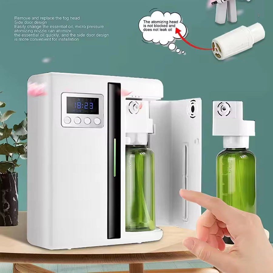 HAOYUNMA Elektrischer Aromadiffusor mit automatischem Spray zur Wandmontage in Weiß - Bild 5
