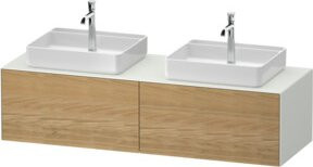 Duravit Waschtischunterschrank White Tulip in Weiß, Wandmontage, Breite: 160 cm, Tiefe: 55 cm - Bild 1