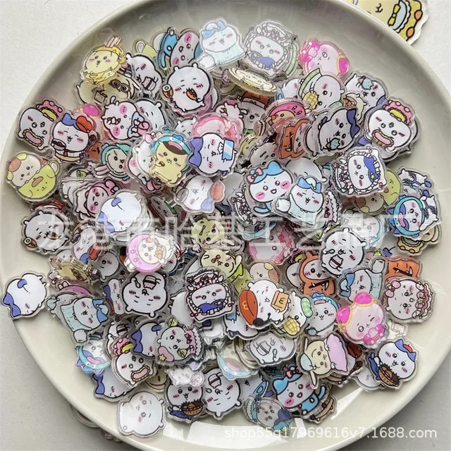 Bandai Hachiware Usachi Jiyi Acryl Platte, Bunt / Mehrfarbig, Kunststoff - Bild 1