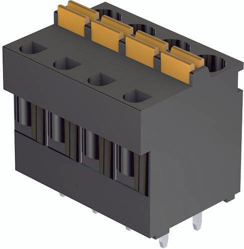 HARTING Printklemme 14020216101000 Polzahl 2 Schwarz - Bild 1