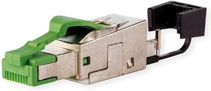 Metz Connect C5 RJ45 Field Plug Pro 2P PROFINET Ethernet LAN in Grün - Bild 1
