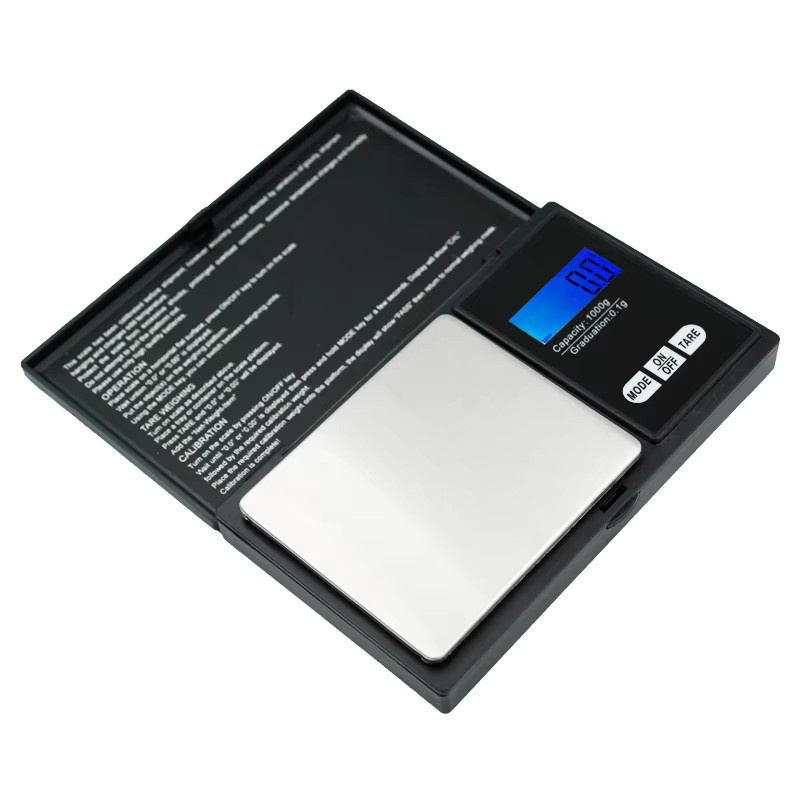 Tragbare elektronische Waage von JUANJUAN in Schwarz für Schmuck und Gold mit präziser Messung bis 0,01g - Bild 3