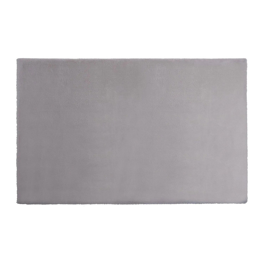 Vente-unique Wohnzimmerteppich Bunny Shaggy in Grau aus Kunstfell B: 290 cm x T: 200 cm x H: 3,5 cm - Bild 2
