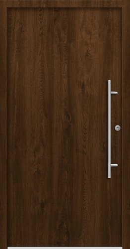 Splendoor Sicherheitshaustür PATRAS Prime RC2 aus Aluminium in Nussbaum Braun - Bild 1