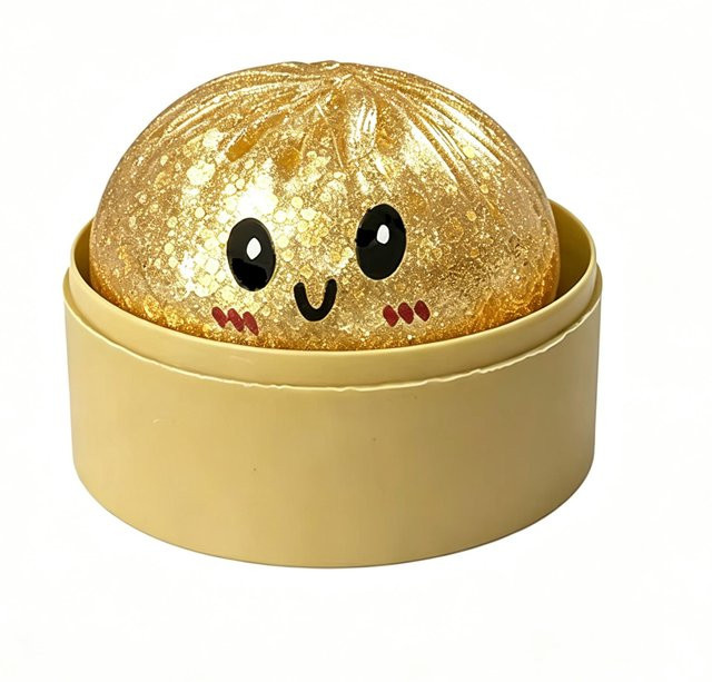 Binchi Outdoor Equipment Glitzernd Bunt Knödel Squishy, Weiches Spielzeug - Bild 1