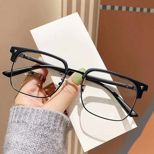 Unisex Anti-Strahlungs-Brille, Schwarz - Bild 1