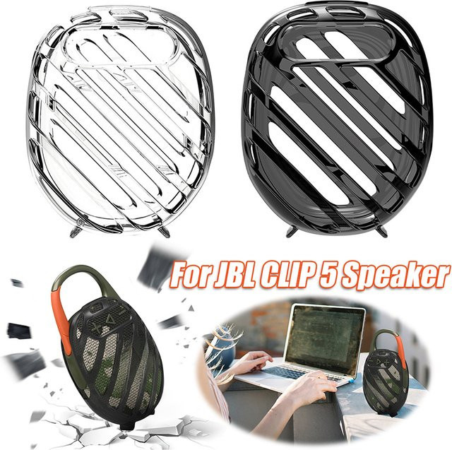 Transparente TPU-Schutzhülle für JBL CLIP 5 Bluetooth-Lautsprecher - Bild 1