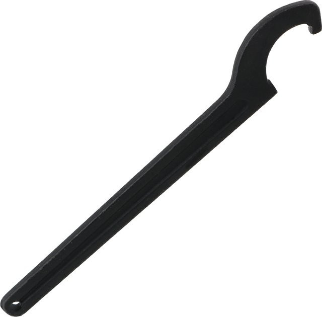 DIYWORK Edelstahl-Halbmondhakenkopf runder Mutternschlüssel C-förmiger Schraubenschlüssel 22–26 mm - Bild 1