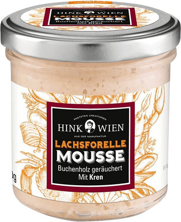 Hink Lachsforellenmousse mit Kren 130 g - Bild 1