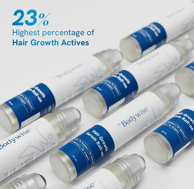 Bodywise Hair Roll-On Serum, Unisex - Bild 1