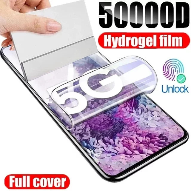 Kratzfeste transparente Hydrogelfolie als Displayschutz für Samsung Galaxy S23 S22 S21 S20 S10 S9 S8 Plus Ultra sowie Samsung Note 20 10 9 8 - Bild 1