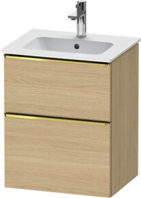 Duravit Waschtischunterschrank D-Neo, Farbe: Eiche Natur, B/T: 51 x 40,2 cm - Bild 1