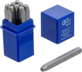 BGS Einschlagzahlen aus Stahl 3 mm - Bild 1