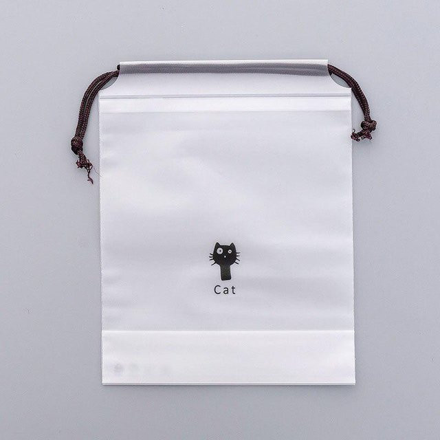 Houseeker 2 Kosmetiktasche Cartoon-Katze, Reise-Make-up-Beutel, Damen - Bild 1