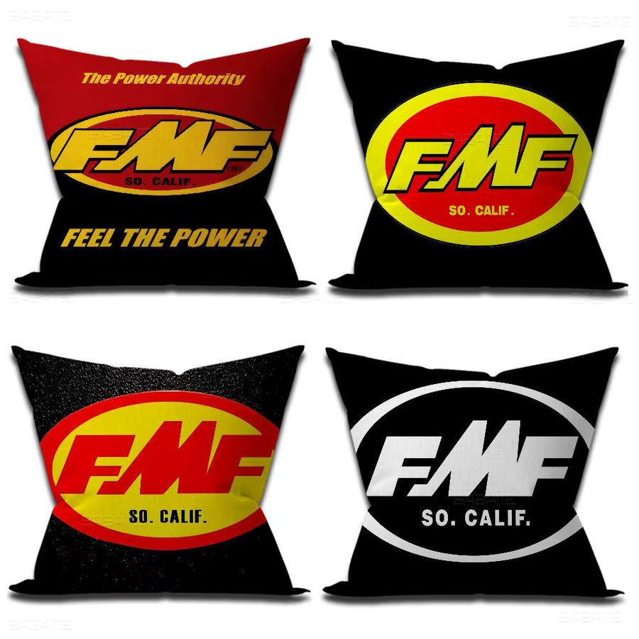 FMF Racing Logo Kissenbezug Schwarz, B/T/H: 45 x 45 x 0 cm - Bild 3