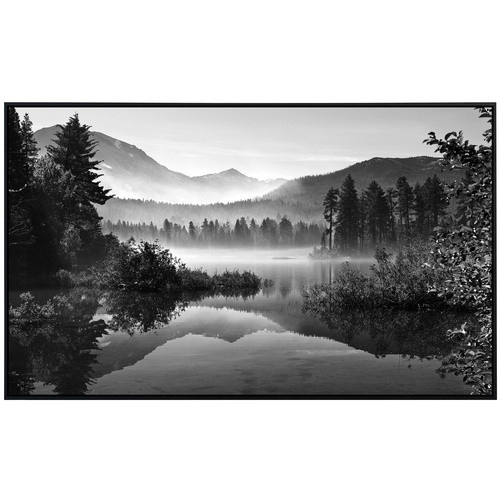papermoon EcoHeat Infrarotheizung Landschaft Schwarz Weiss Matt-Effekt mit App-Steuerung und Überhitzungsschutz - Bild 2