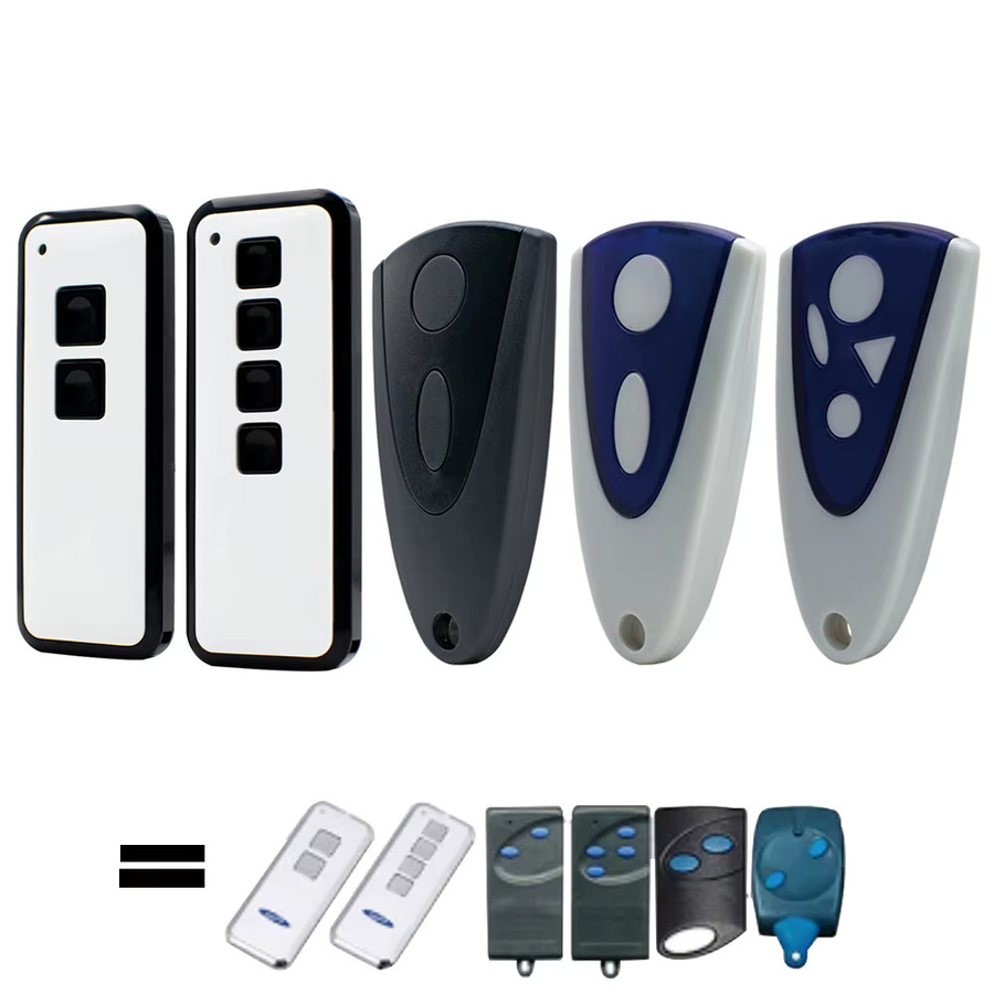 2 Stück Novoferm Garagentor-Fernbedienung Novotron 433 MHz Rolling Code Keyfob Sender für Modelle 502 MAX43-2 504 MAX43-4 512 522 524 - Bild 2
