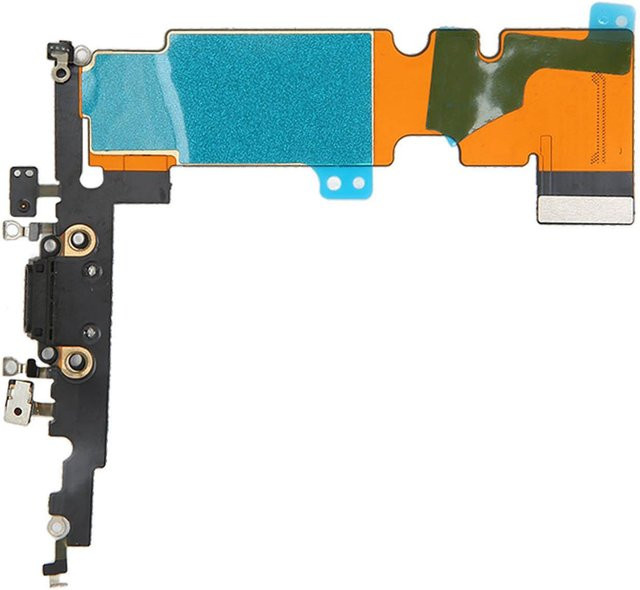 DIYelecs USB-C Flexkabel Ersatz für iPhone 8 Plus in Schwarz - Bild 1