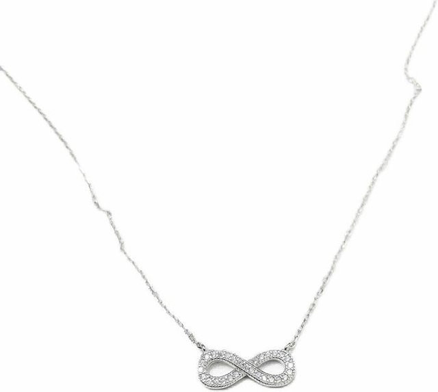 Lucky Star Jewelry Halskette 925 Silber, Zirkonia, Damen - Bild 1