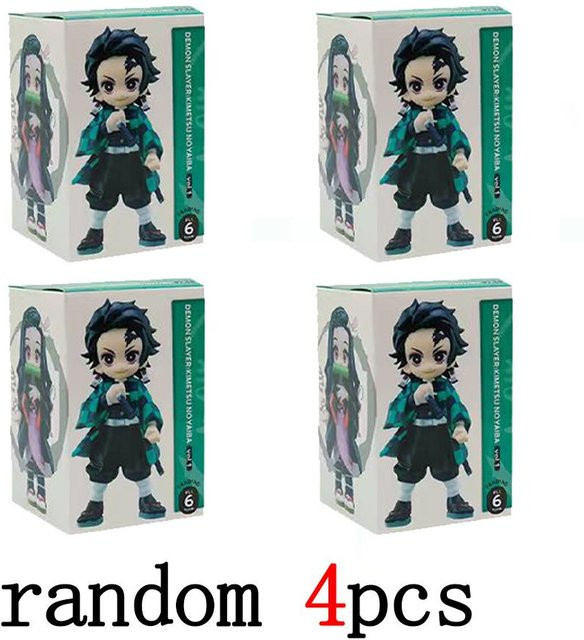 Yiran toy 1 Demon Slayer Kamado Tanjirou Kamado Nezuko, Puppe, 8cm, ab 14 Jahren - Bild 1