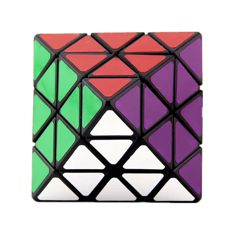 LanLan 8-Achsen Oktaeder 3x3 Zauberwürfel, Schwarz, Puzzle - Bild 1