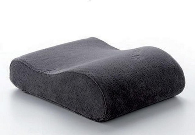 TEMPUR Reisekissen ergonomisches Schlafkissen Grau mit abnehmbarem Bezug - Bild 1