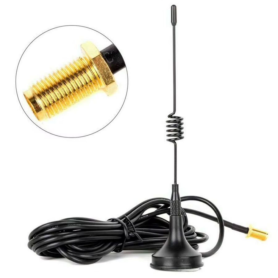 Baofeng SMA-F Dual Band Magnet Antenne in Schwarz für Walkie-Talkie UV5R und BF-888S - Bild 2