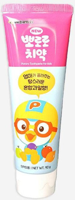 Pororo Zahnpasta Gemischte Früchte, Kinder, 90g - Bild 1