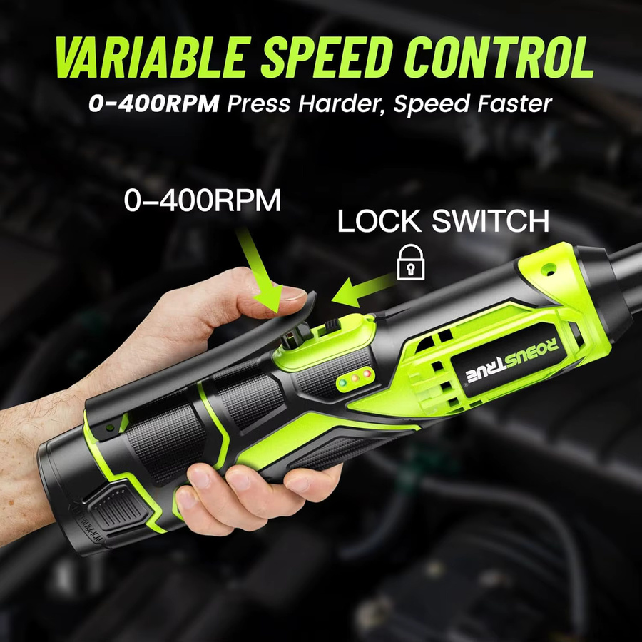 Makita Akku-Ratschenschlüssel-Set 3/8 Zoll mit 6-Zoll Verlängerung und 2,0-Ah-Akku - Bild 5