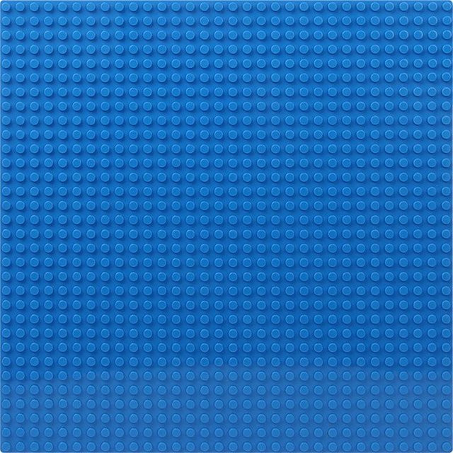 Yiran toy Grundplatten Bausteine blau 1-teiliges Set - Bild 1