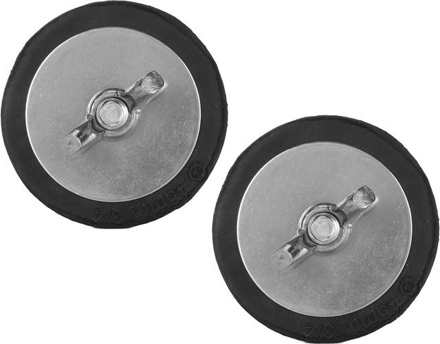 2 Stück ZuiyouSports1 Pool Überwinterungsstopfen aus Gummi und Edelstahl in Silber für Schwimmbadrohrleitungen und Winterarmaturen - Bild 1