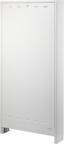 Oventrop Aufputzschrank in Weiß mit 12-fach Belegung für die direkte Einbauweise, B: 70,0 cm, H: 144,0 cm, T: 16,0 cm - Bild 1